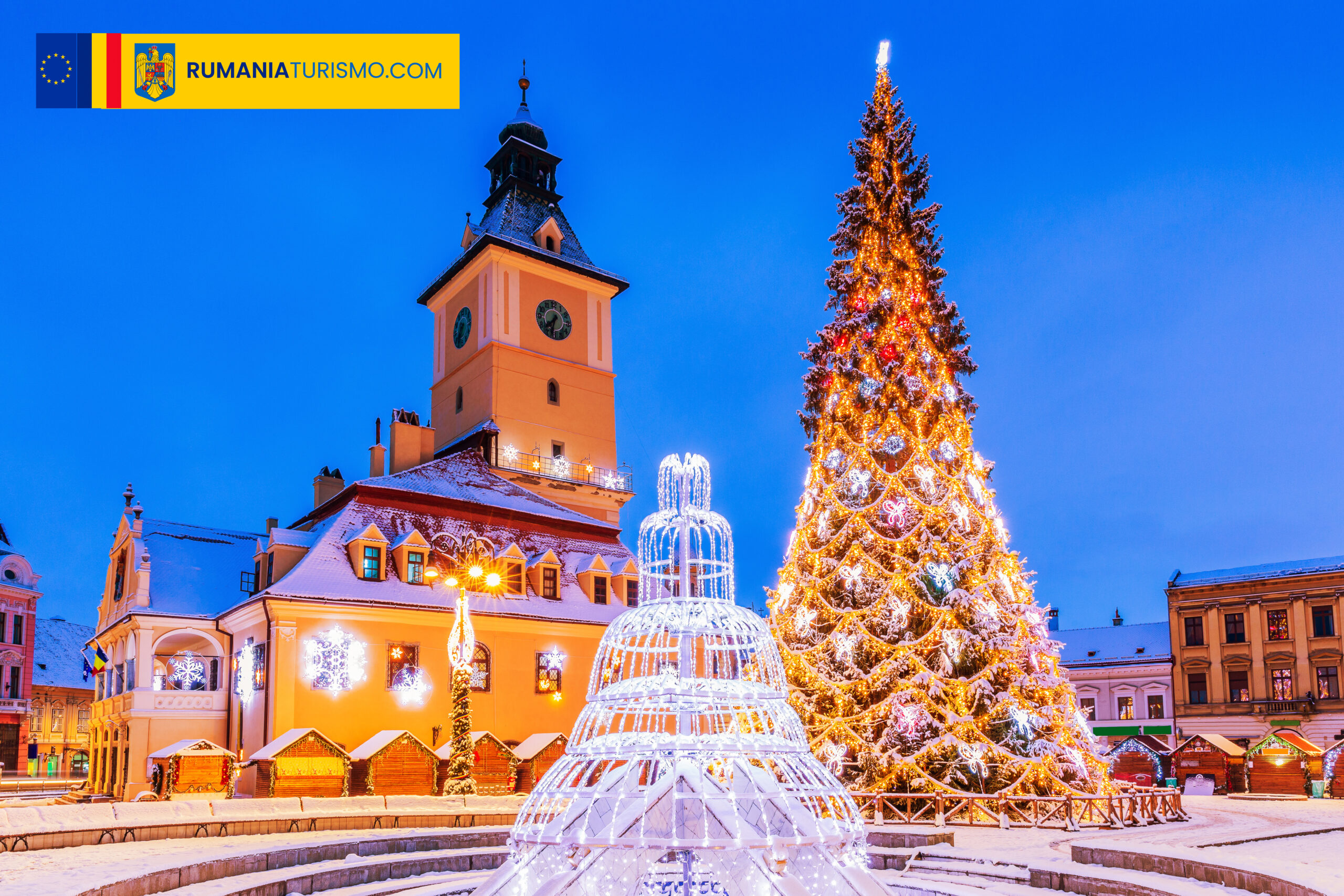 Brasov, Romania en navidad
